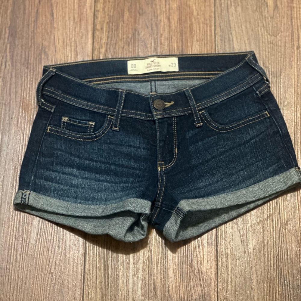 Hollister low-rise short short jeans short